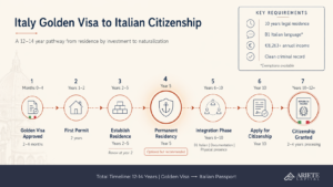 Italy citizenship timeline